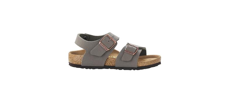 Birkenstock Birkibuc Narrow New York Børn Grå | DK 131SGL